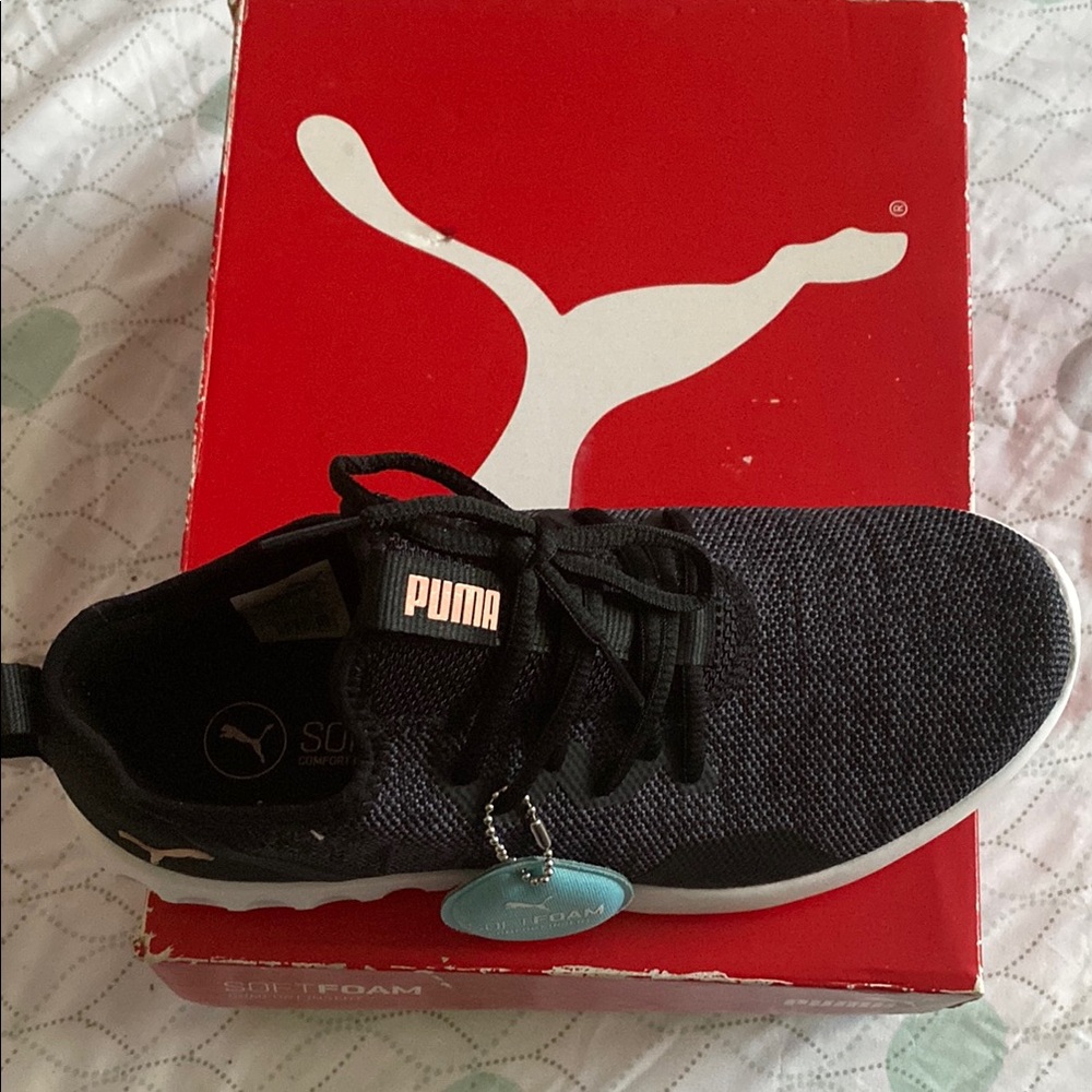 Puma Black Athletic Shoes